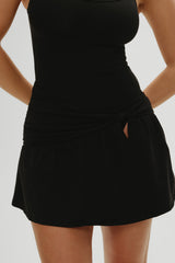 Alia Mini Dress - Black Frankies Bikinis Online