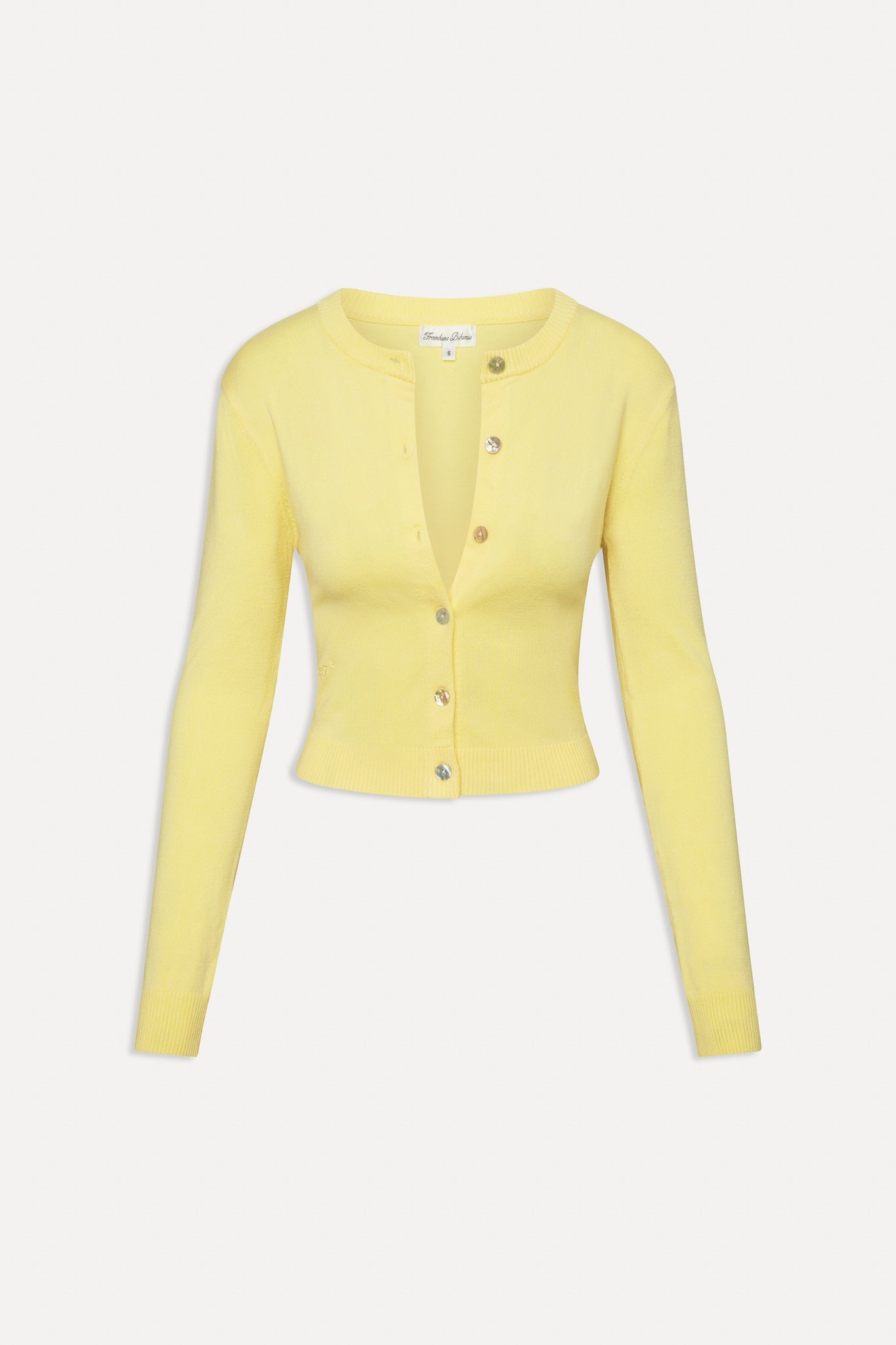 Sundae Cropped Cardigan - Honeycomb Frankies Bikinis Outlet