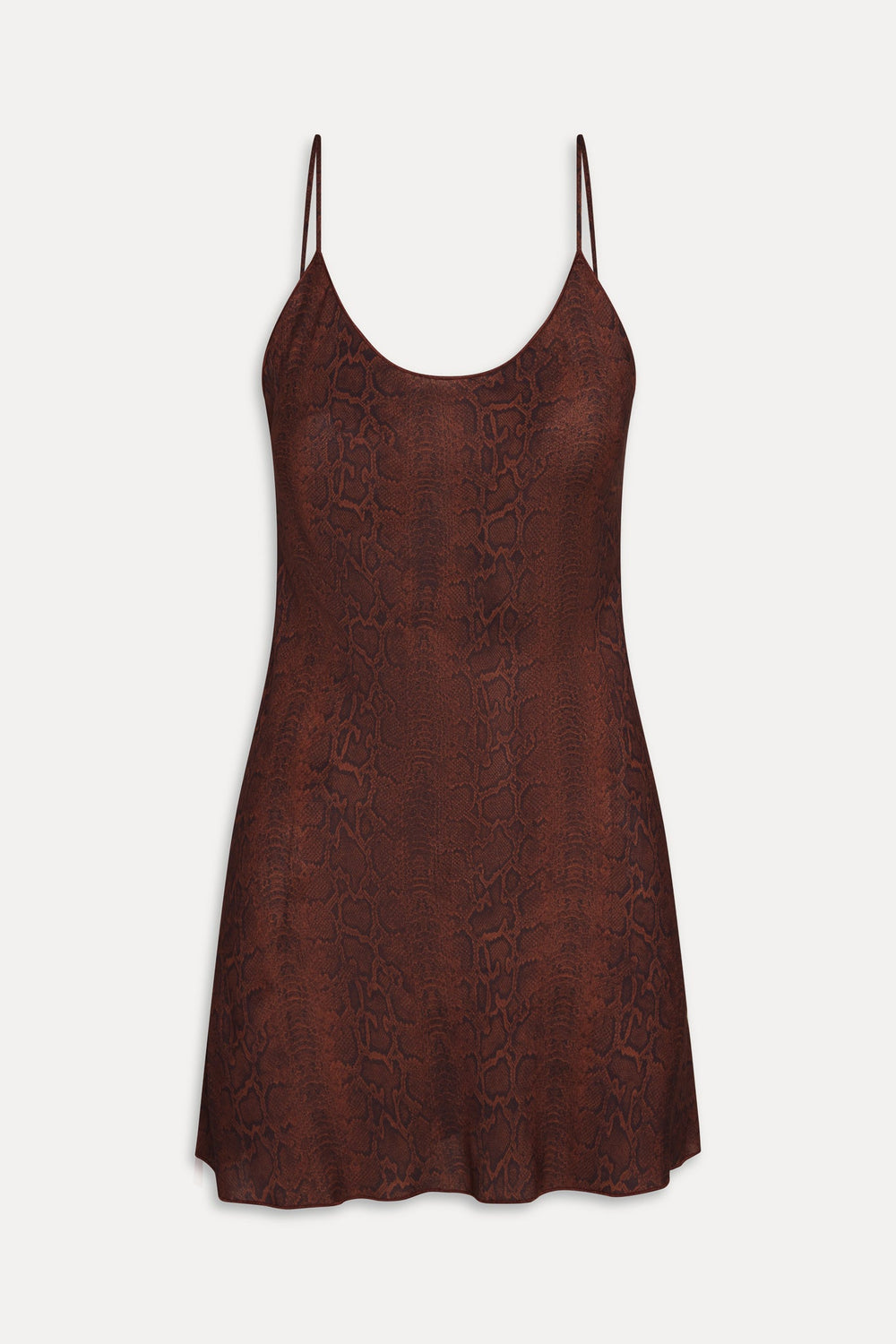 x Réalisation Par Luz Mini Slip Dress - Python Frankies Bikinis Online