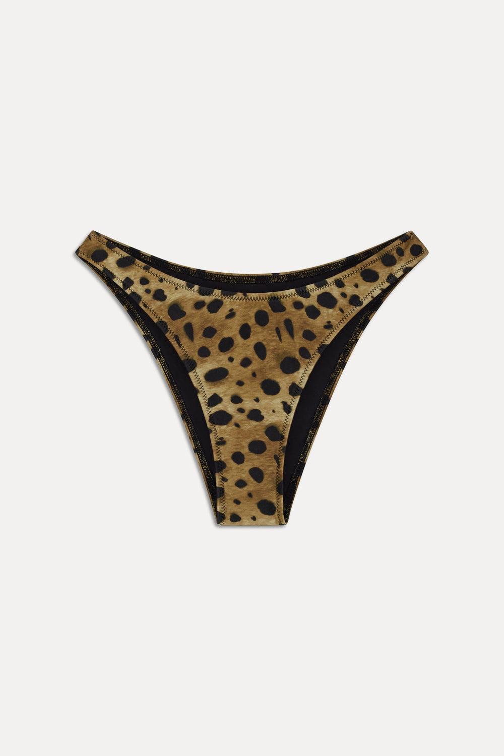 x Khy Dove Bikini Bottom - Lacey Leopard Frankies Bikinis Online Shop