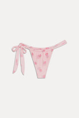 Kealy Cheeky Bikini Bottom - Fresh Rose Frankies Bikinis Discount