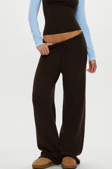 Wesley Knit Pants - Chocolate Brown Frankies Bikinis Sale