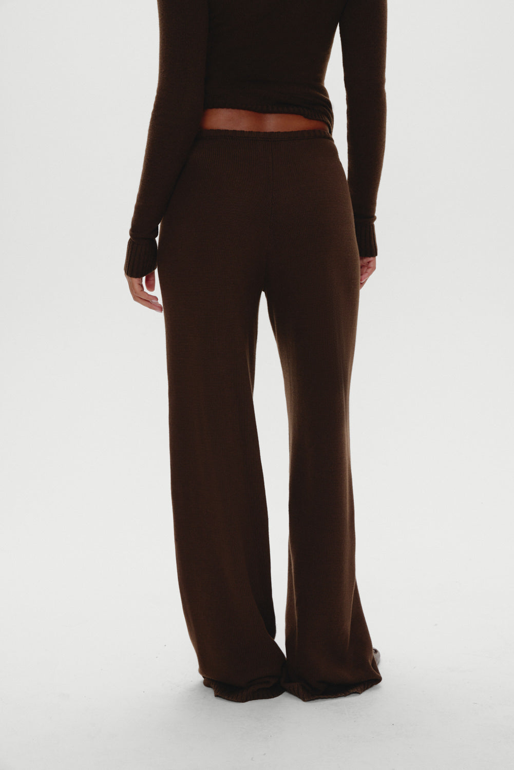 Wesley Knit Pants - Chocolate Brown Frankies Bikinis Sale