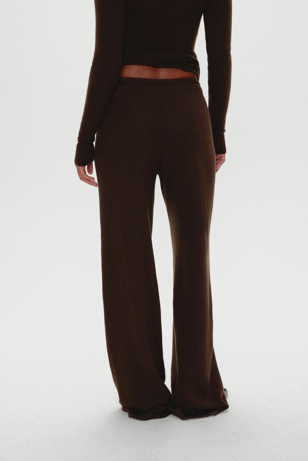 Wesley Knit Pants - Chocolate Brown Frankies Bikinis Sale