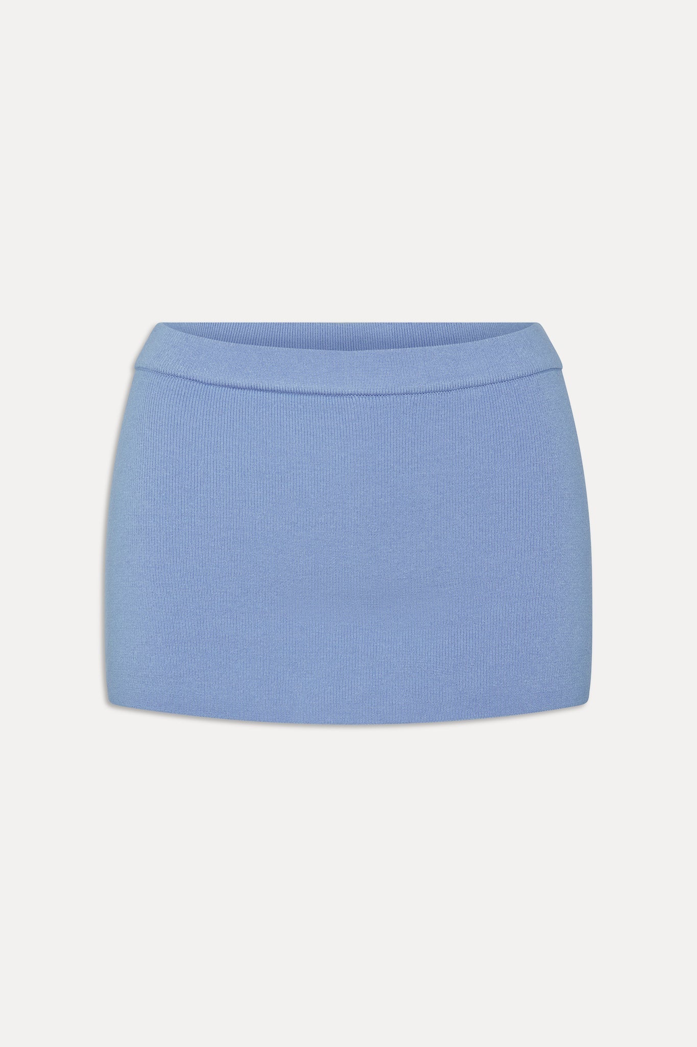Marialla Knit Mini Skort - Heaven Blue Frankies Bikinis Sale