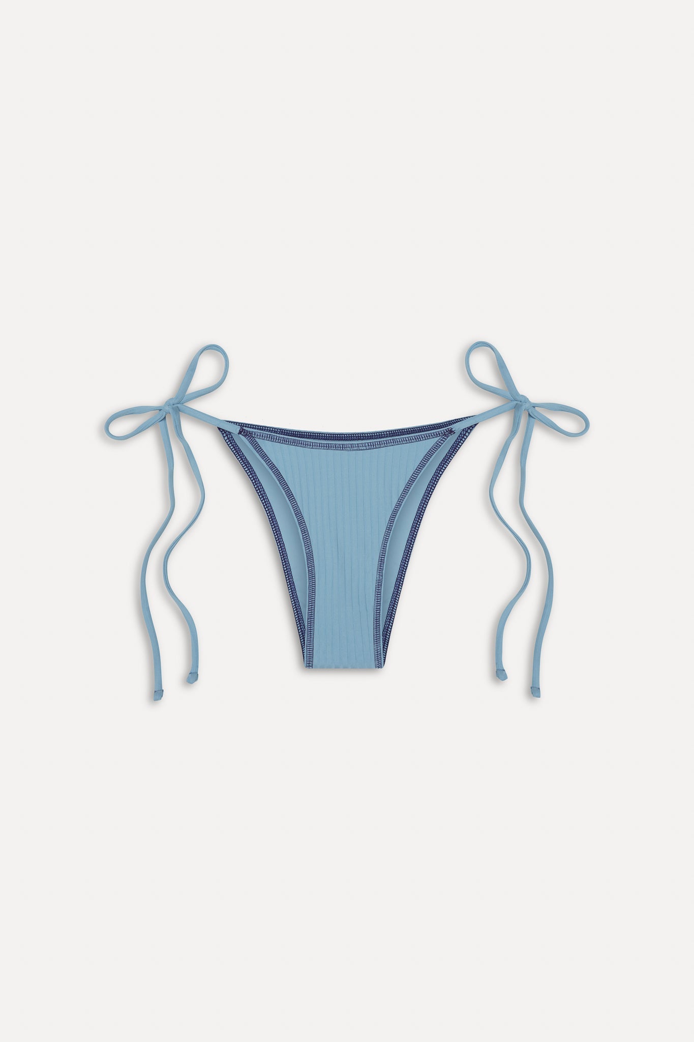 Mackenzie Cheeky String Bikini Bottom - Blue Vanilla Frankies Bikinis Online Shop
