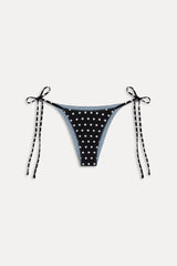 Mackenzie Reversible Cheeky Bikini Bottom - Frost Frankies Bikinis Online