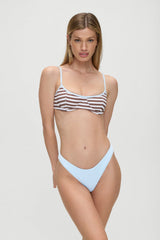 Dove Bikini Bottom - Asher Blue Frankies Bikinis Discount