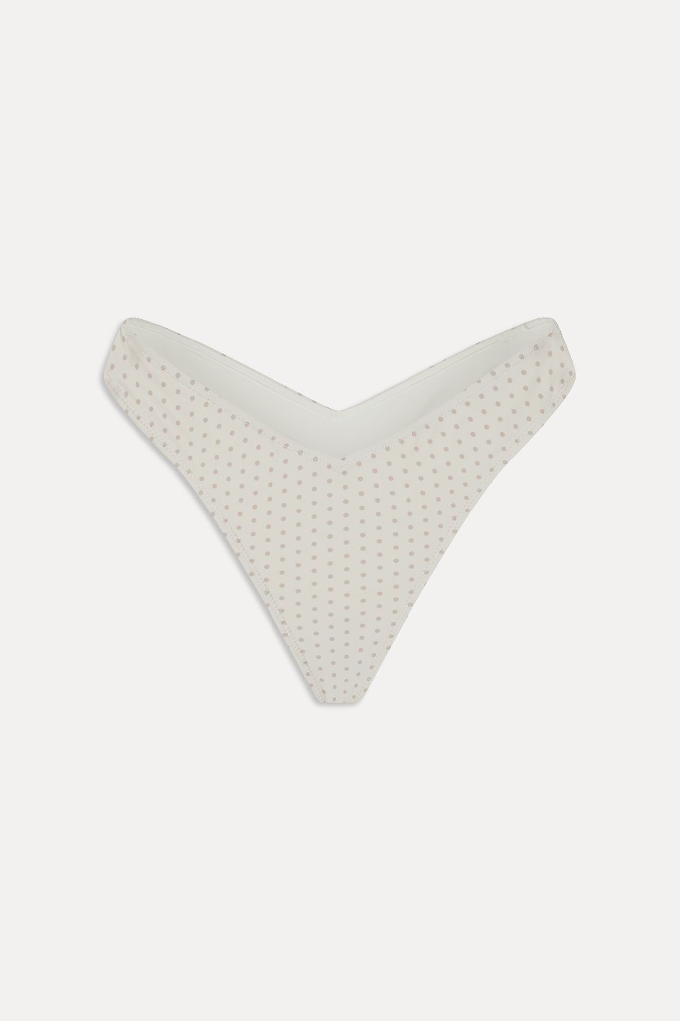 x Khy Enzo Cheeky Bikini Bottom - Pearl Dot Frankies Bikinis Online