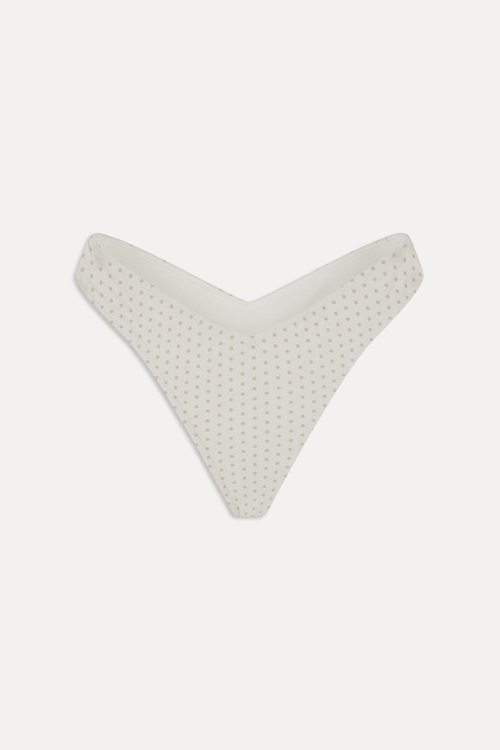 x Khy Enzo Cheeky Bikini Bottom - Pearl Dot Frankies Bikinis Online
