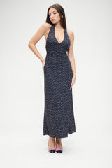 Madeleine Floral Maxi Dress - Midnight Flower Frankies Bikinis For Sale