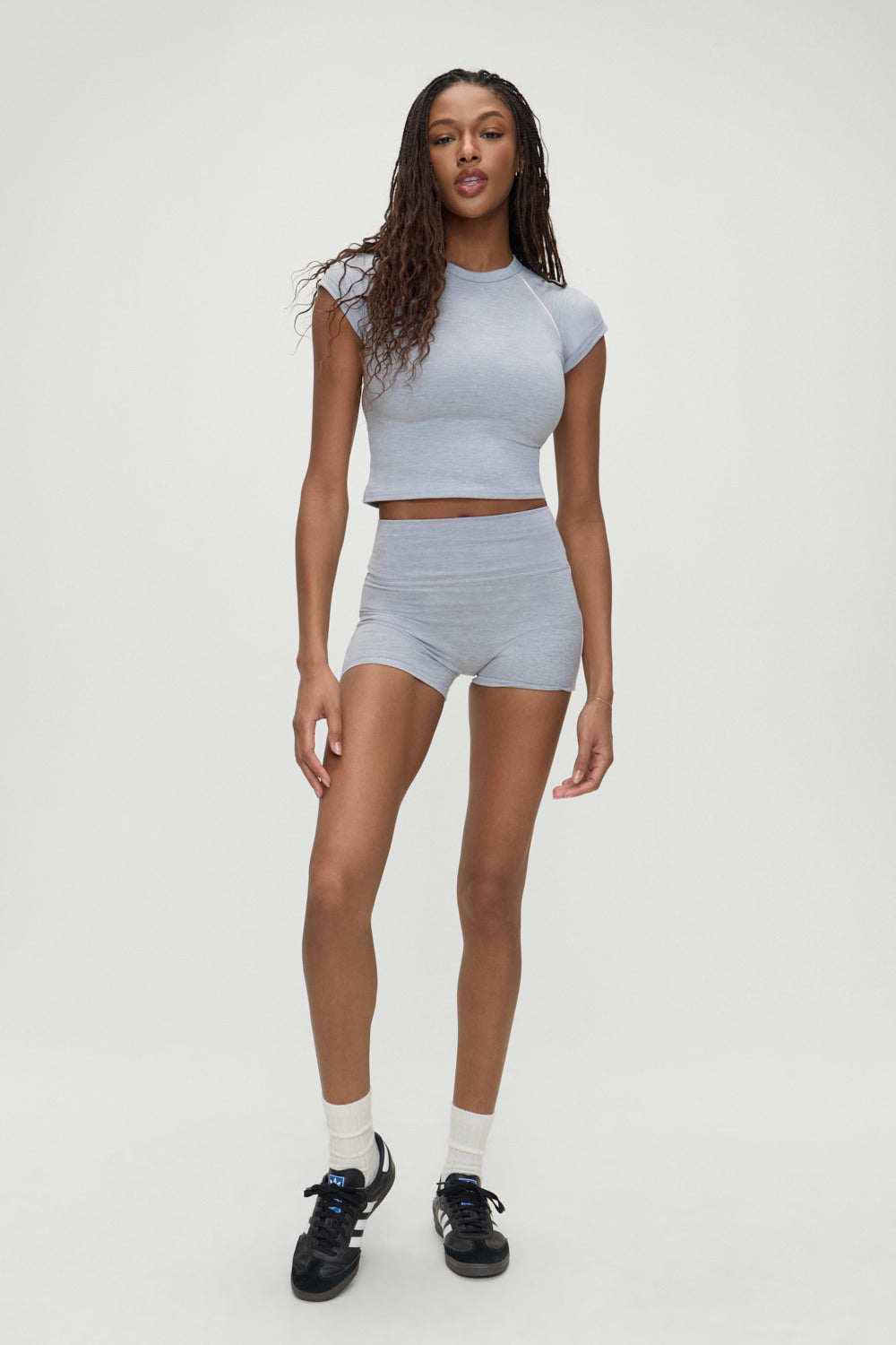 Track Star Yoga Shorts - Sunset Match Frankies Bikinis For Sale