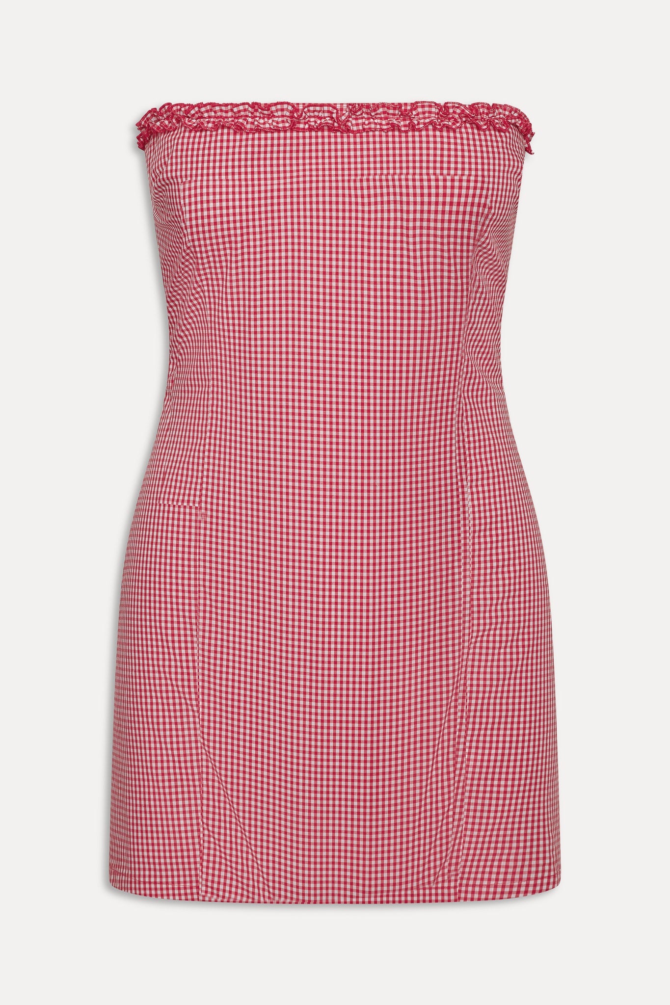 Poppy Strapless Cotton Mini Dress - Picnic Basket Frankies Bikinis Sale