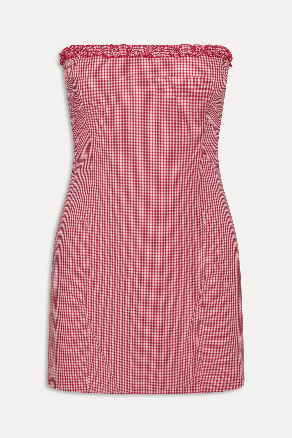 Poppy Strapless Cotton Mini Dress - Picnic Basket Frankies Bikinis Sale