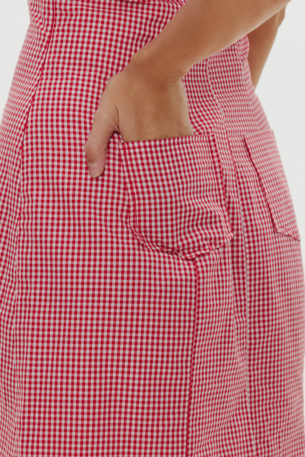 Poppy Strapless Cotton Mini Dress - Picnic Basket Frankies Bikinis Sale