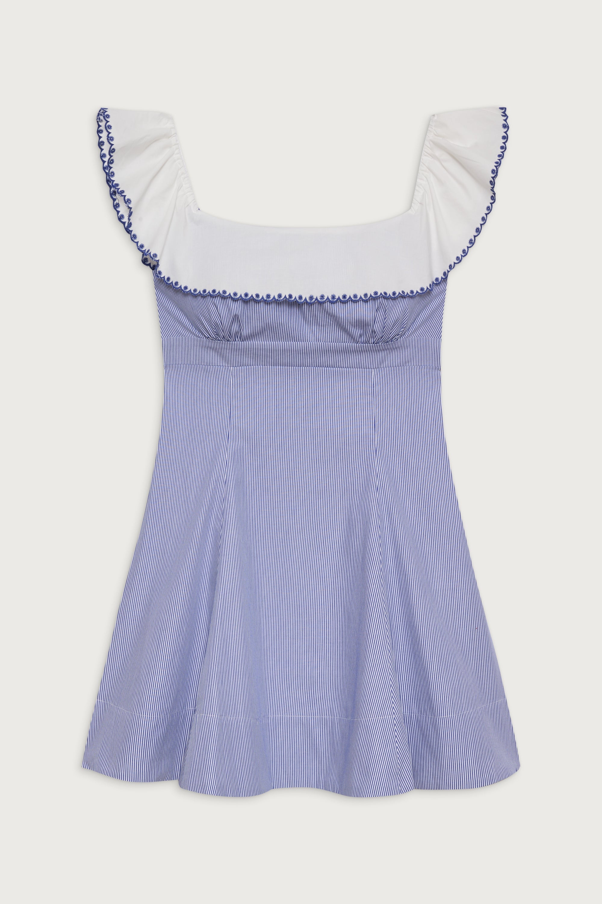 Lilah Striped Mini Dress - Midnight Stripe Frankies Bikinis Sale