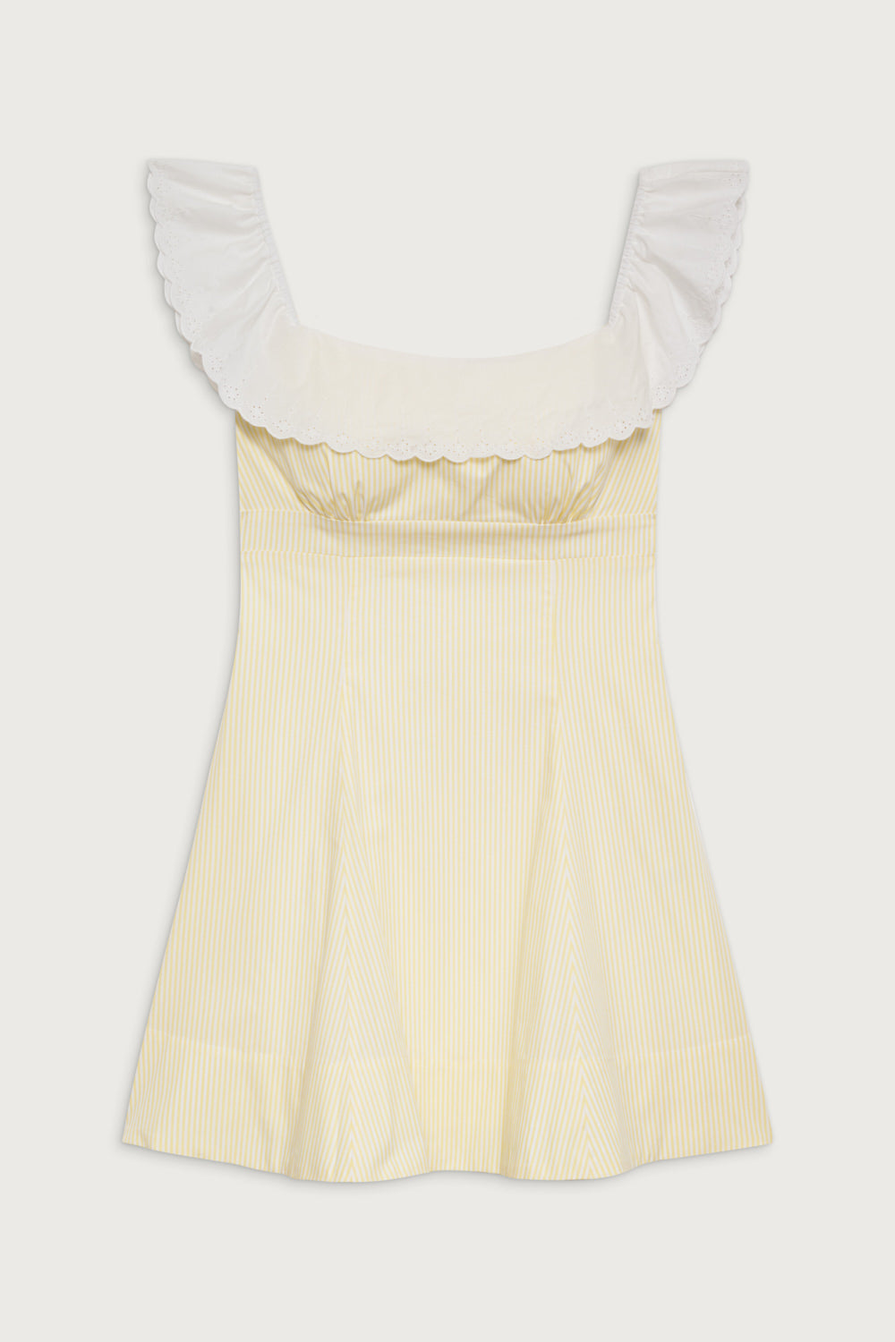 Lilah Striped Mini Dress - Daisy Stripe Frankies Bikinis Online