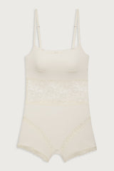 Whisper Lace Bodysuit - Porcelain Frankies Bikinis For Sale