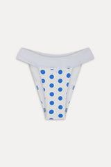 Murphy Cheeky Bikini Bottom - Delicate Dot Frankies Bikinis Outlet