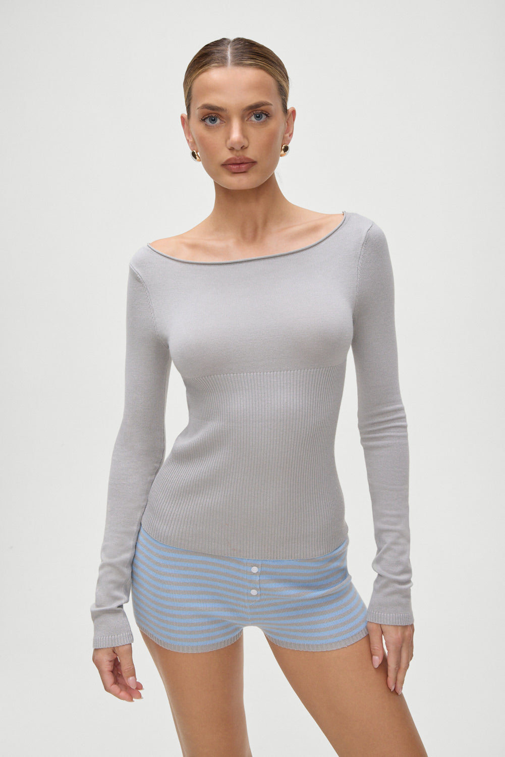 Theo Knit Sweater - Ash Frankies Bikinis For Sale