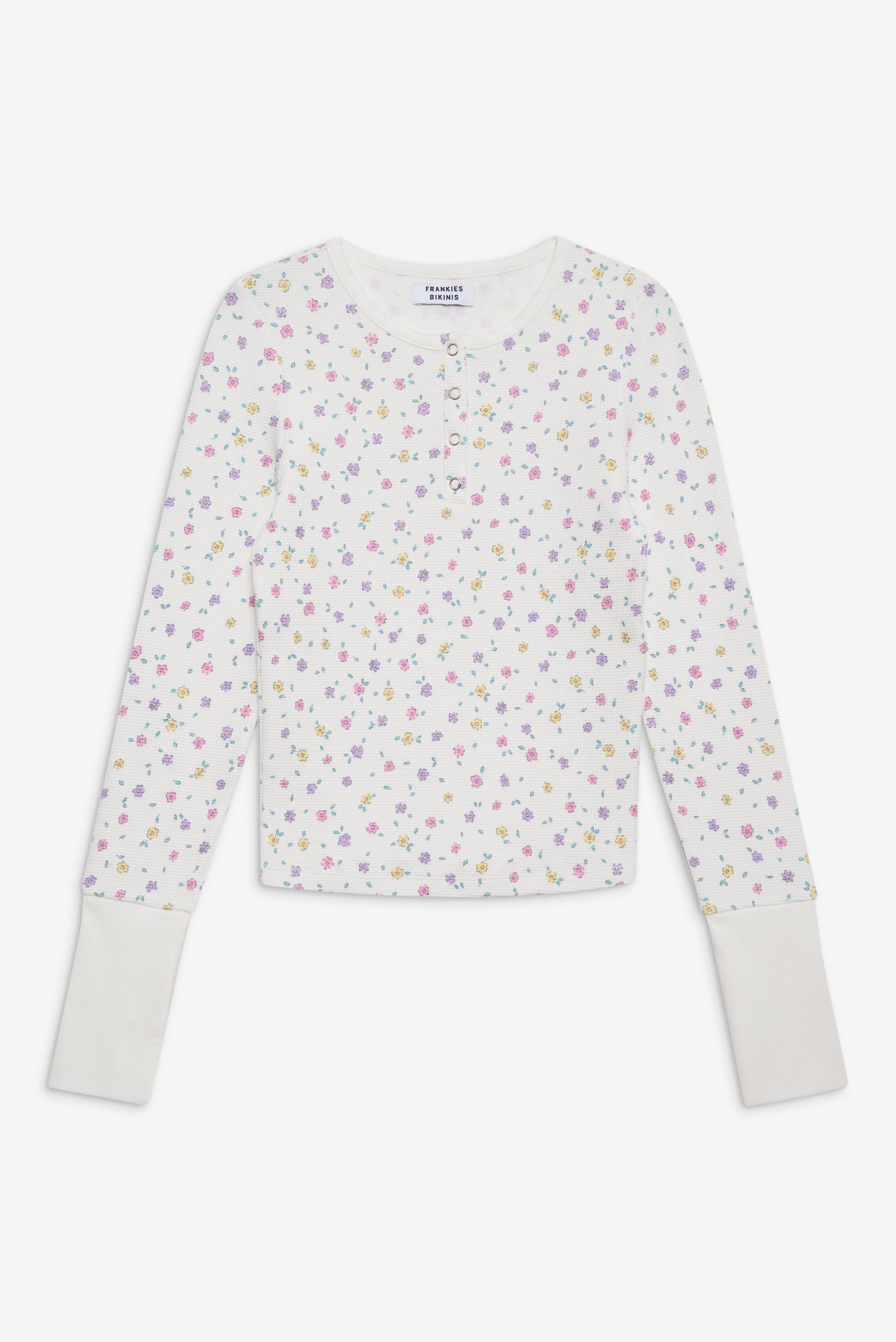 Nate Long Sleeve Thermal Shirt - Picnic Blanket Frankies Bikinis Outlet