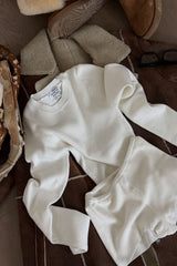 Bradley Knit Booty Shorts - White Frankies Bikinis For Sale