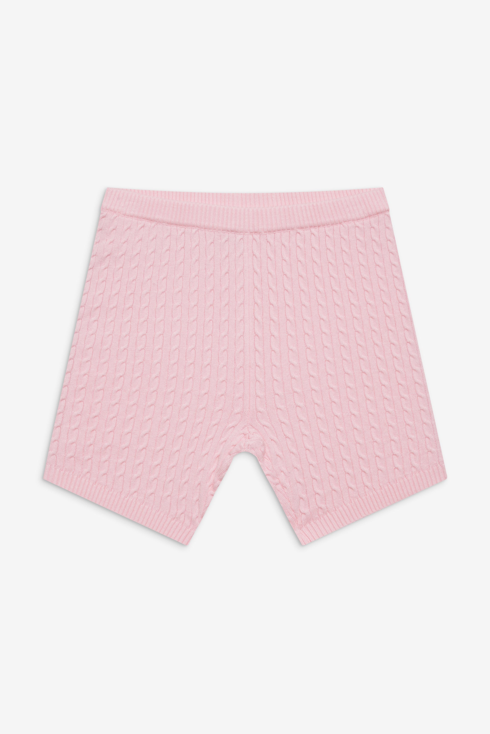 Ariel Knit Shorts - Cozy Pink Frankies Bikinis Discount