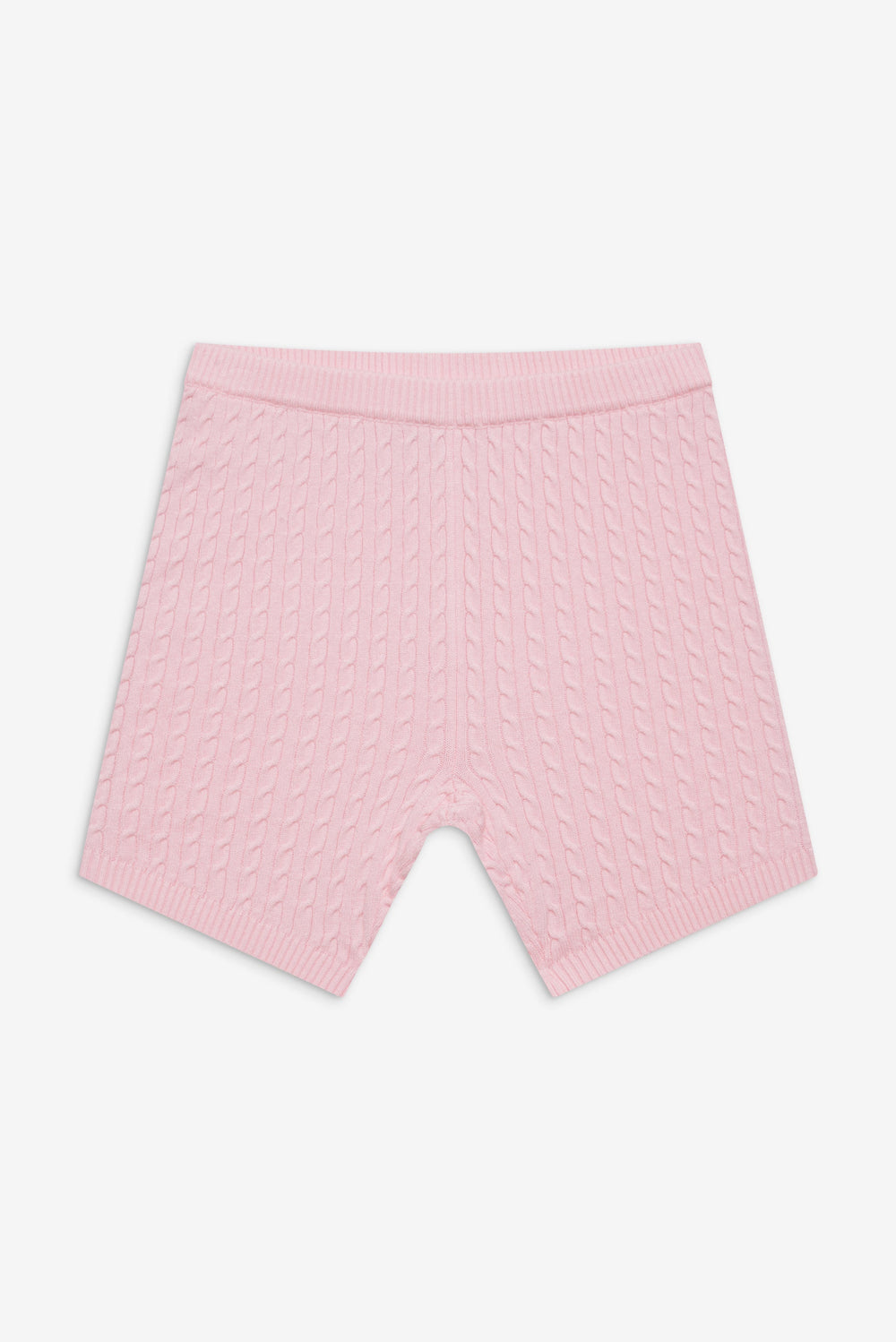 Ariel Knit Shorts - Cozy Pink Frankies Bikinis Discount