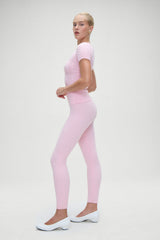 Bodin High Waisted Leggings - Cozy Pink Frankies Bikinis Sale