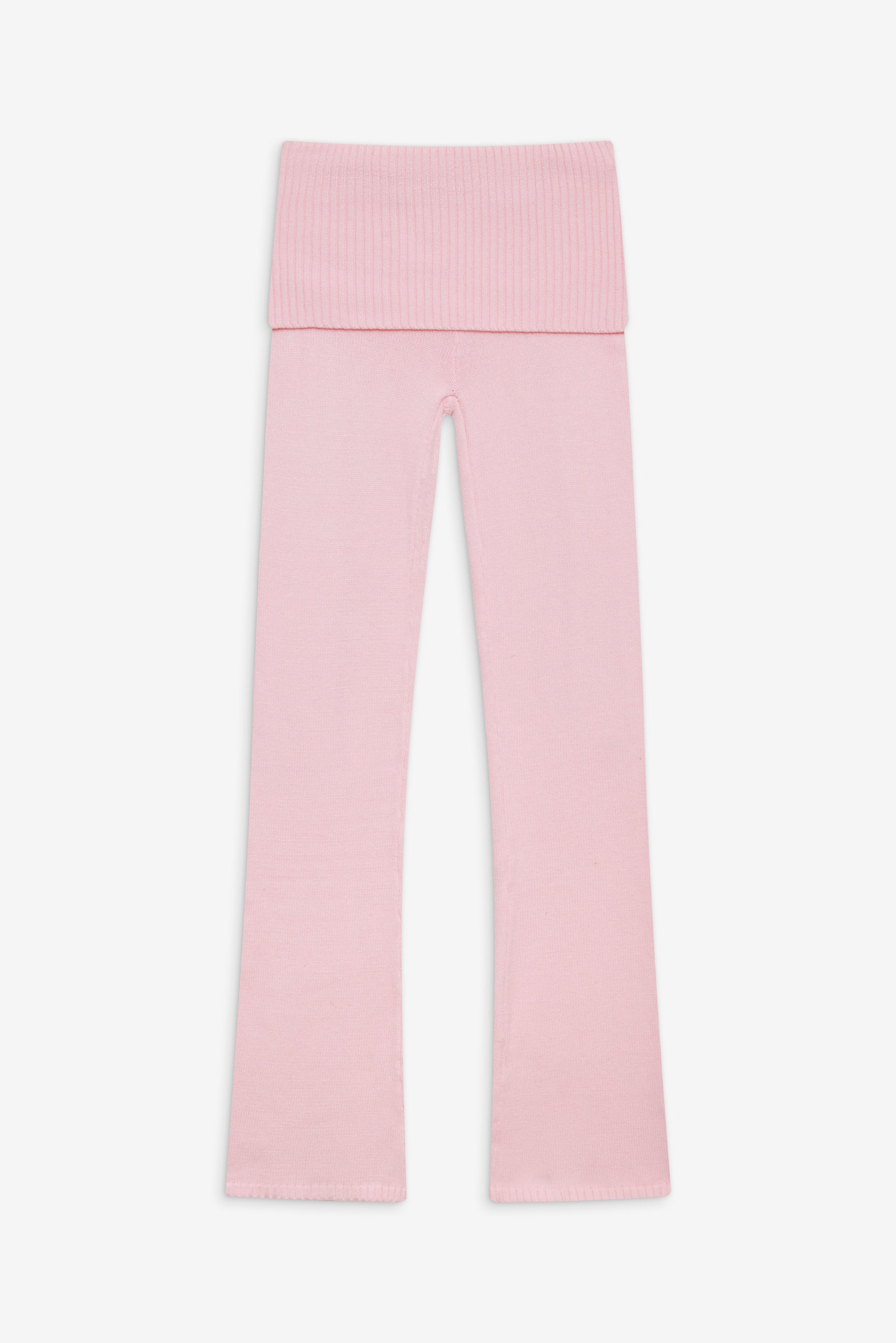 Aimee Knit Pants - Cozy Pink Frankies Bikinis Online