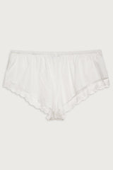 Sleepy Mini Short - White Frankies Bikinis For Sale