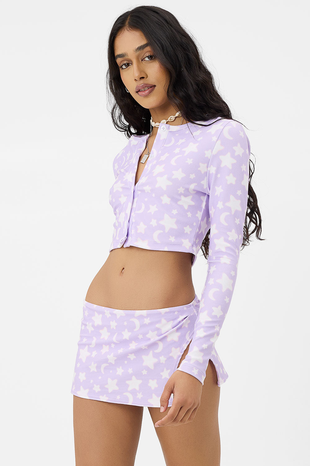 Cheri Terry Cardigan Sweater - Luna Frankies Bikinis Online Shop
