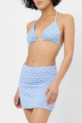 Windward Mini Skirt - Baby Blue Frankies Bikinis Online