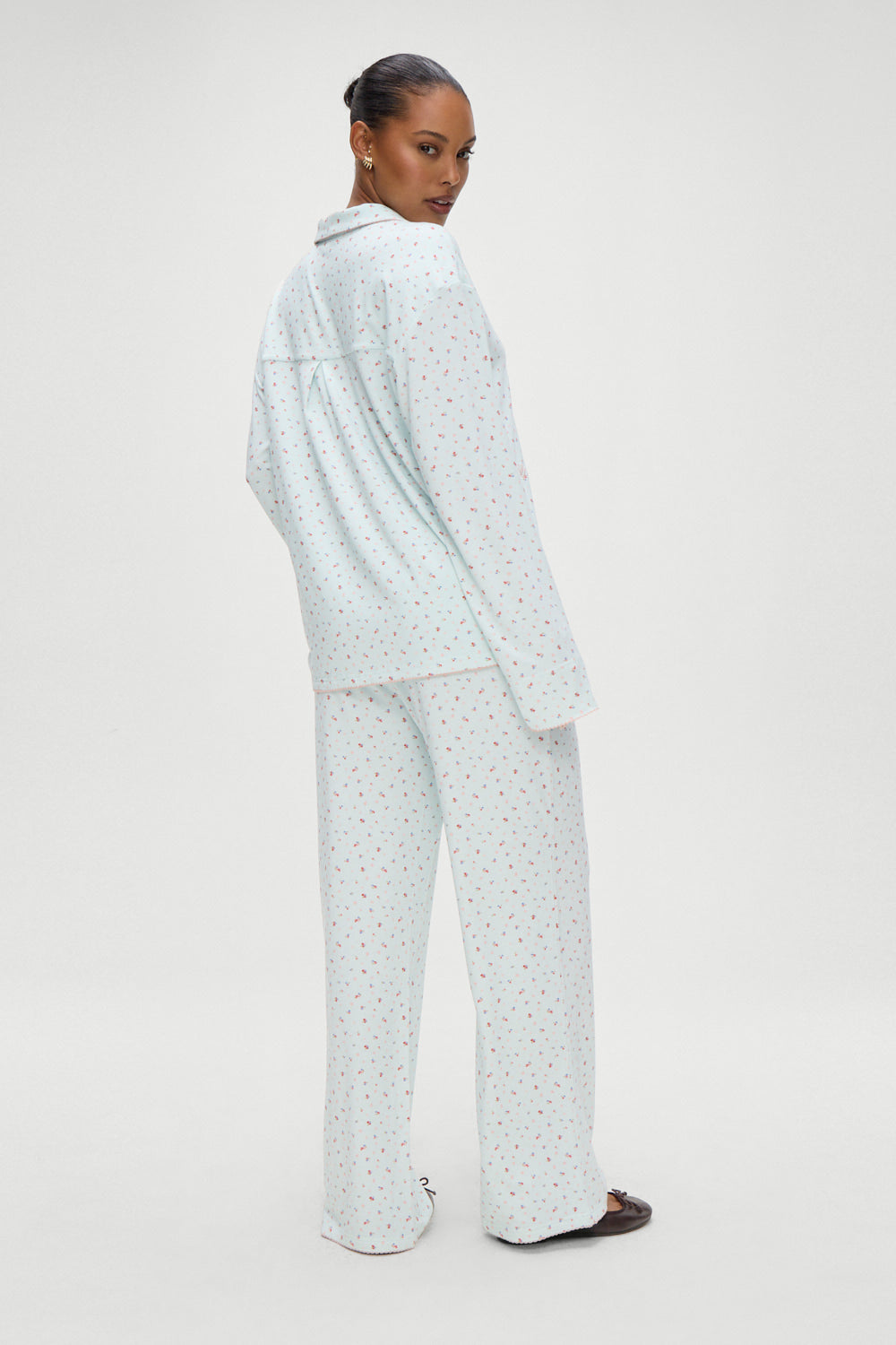 Rory Floral Sleep Pants - Malibu Meadow Frankies Bikinis Online